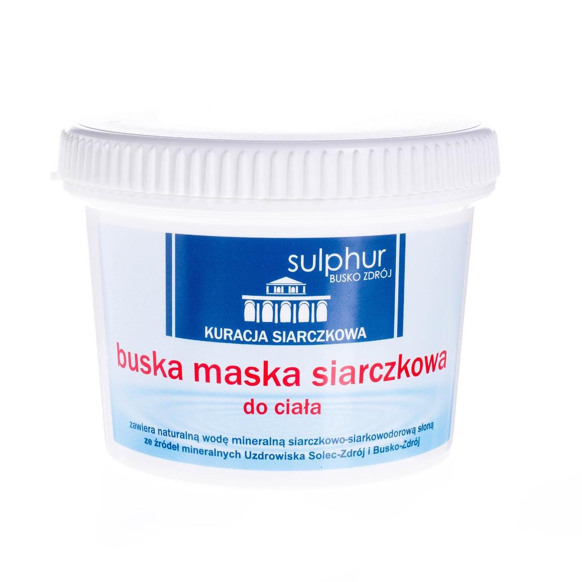 SULPHUR ZDROJ BUSKA Maska siarkowa 500 g 7033377