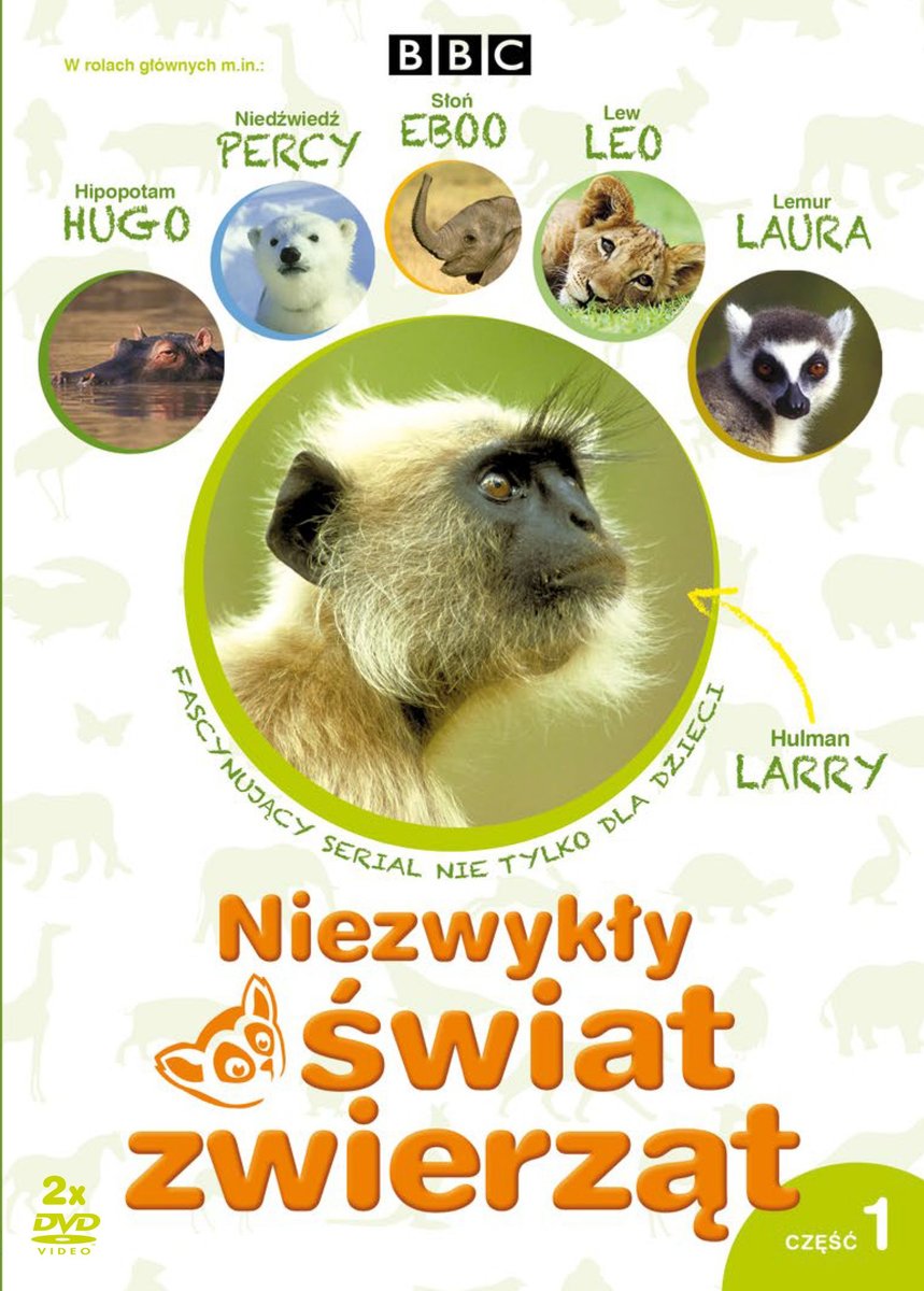 Niezwykły świat zwierząt Część 1 2 DVD)