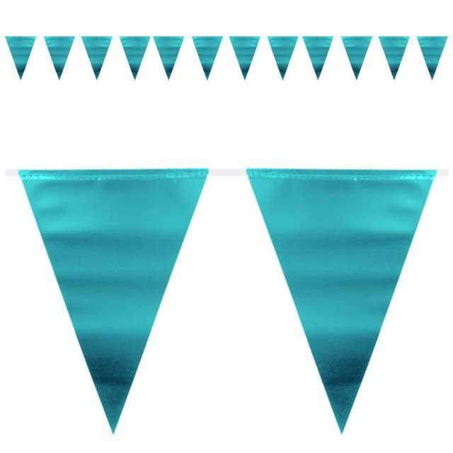 FOL Baner flagi metaliczny błękitny 6 m 1 szt F65872