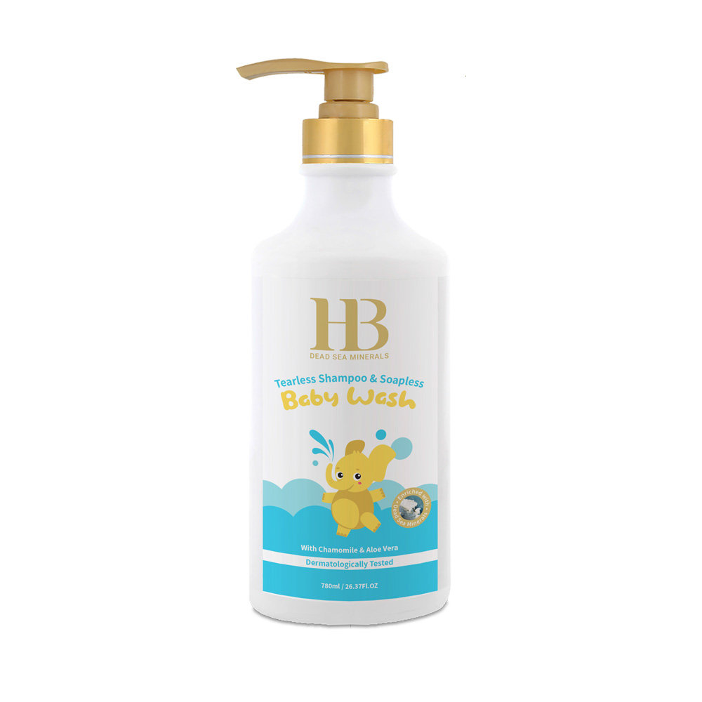 H&B, szampon żel płyn do mycia dla dzieci i niemowląt 3w1, 780 ml