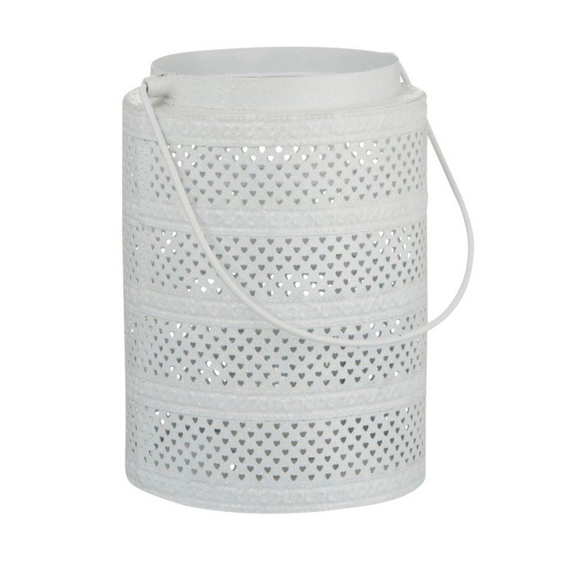 Lampion J-LINE Glitter, biały