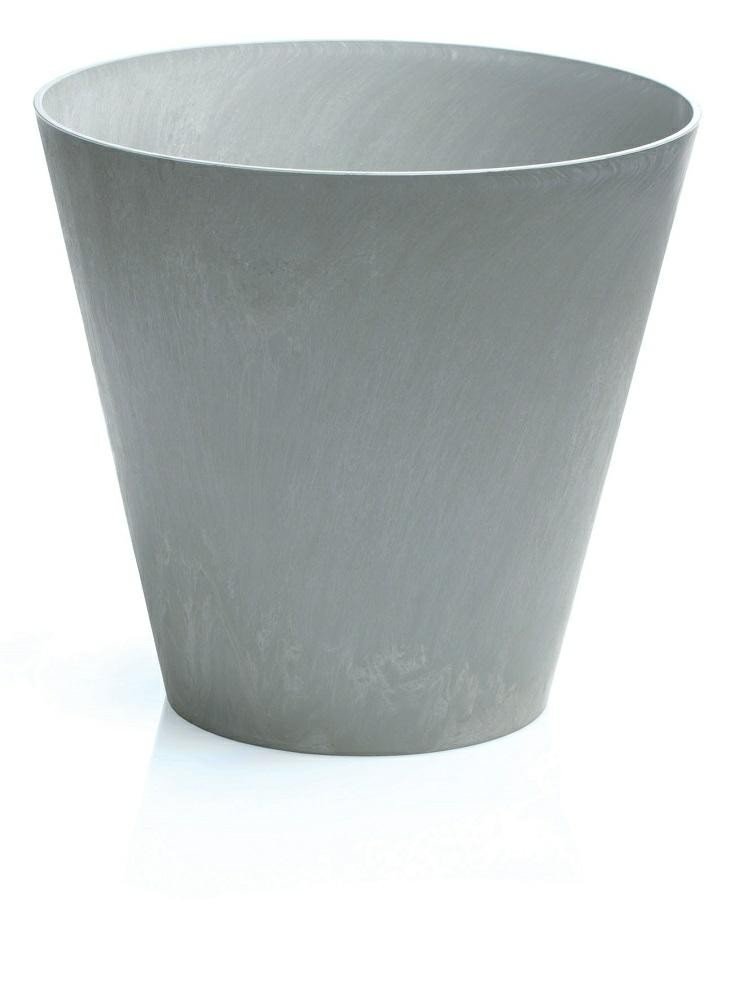 Prosperplast Doniczka Tubus Beton, szary, 18 cm, 20 cm, 3,5 L