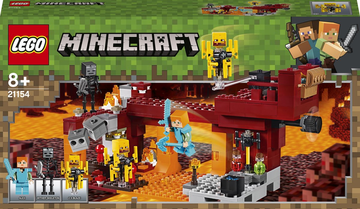 LEGO Minecraft Most Płomyków 21154