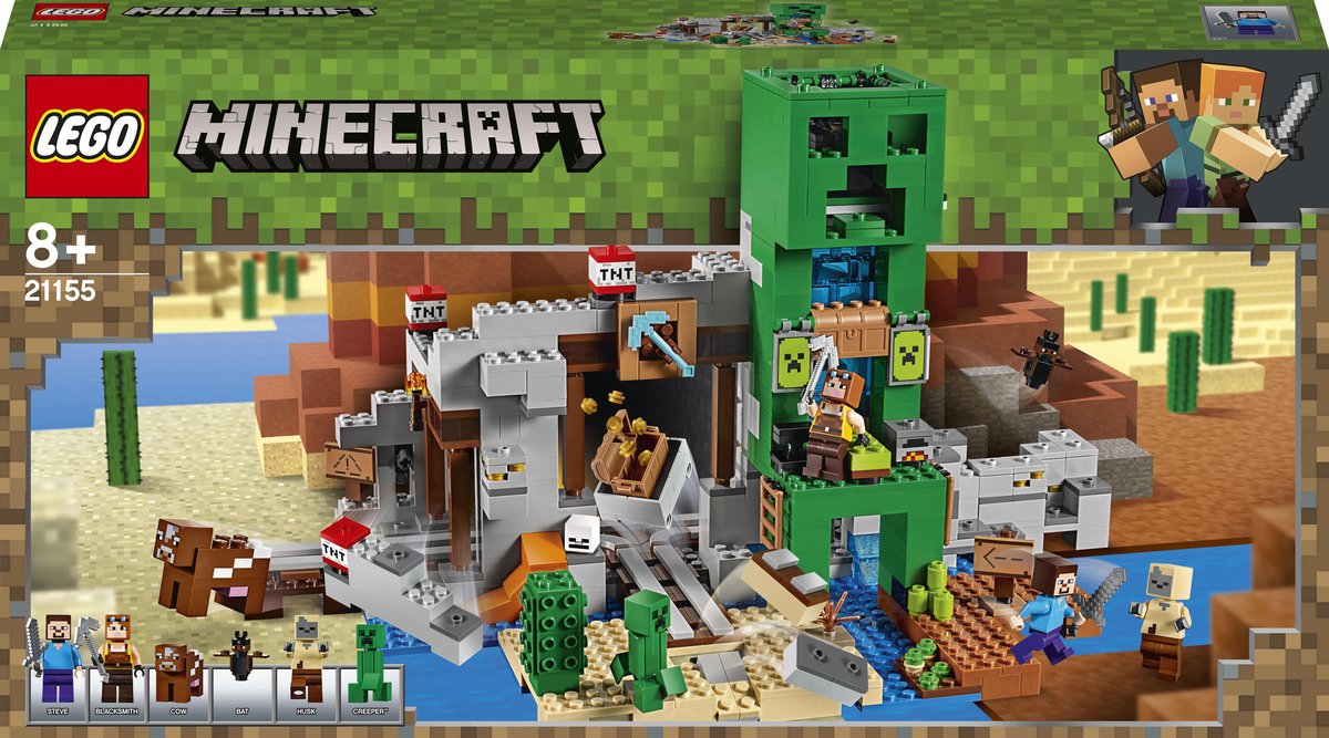 LEGO Minecraft Kopalnia Creeperów 21155