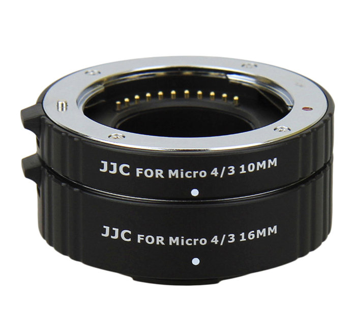 Zestaw pierścieni pośrednich JJC Makro Af do Olympus / Panasonic M4/3 - Micro 4/3