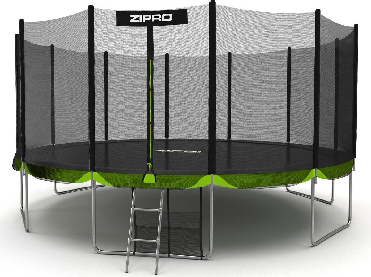 Zipro Trampolina ogrodowa z siatką zewnętrzną 16FT 496cm + torba na buty GRATIS!