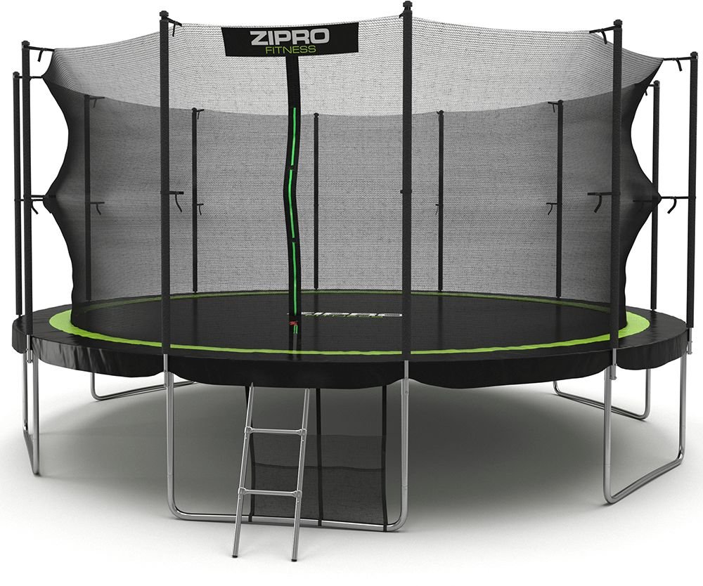 Zipro Trampolina ogrodowa z siatką wewnętrzną 16FT 496cm + torba na buty GRATIS! 5902659840707