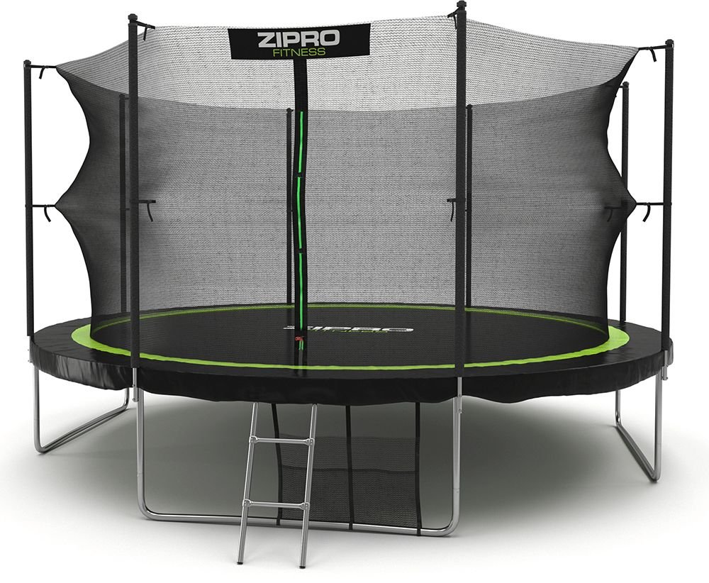 Zipro Trampolina ogrodowa duża z siatką wew. 14FT