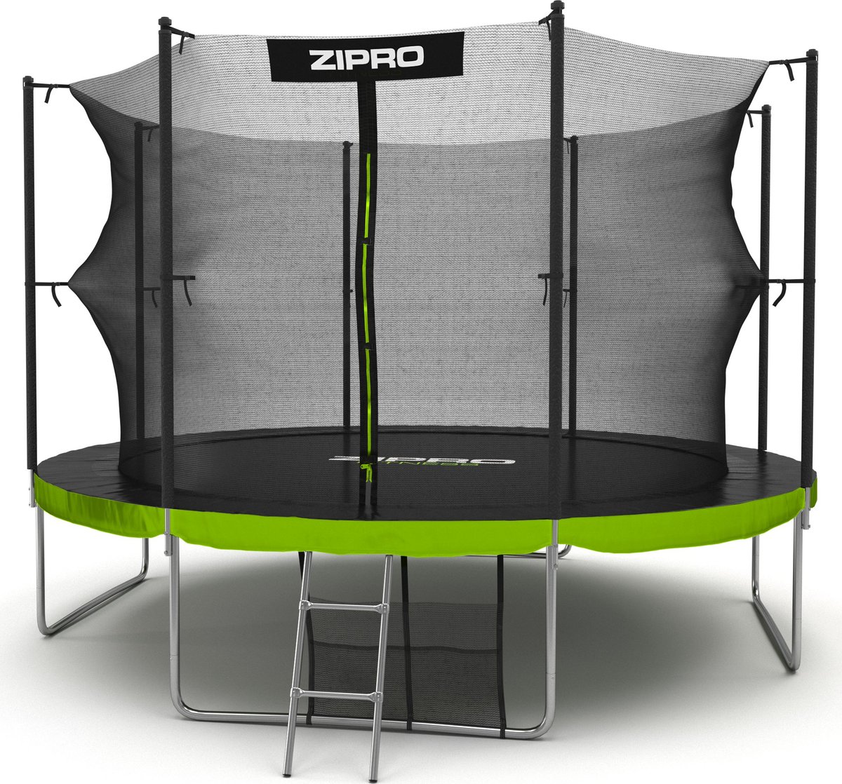 Zipro Trampolina ogrodowa z siatką wewnętrzną 12FT 374cm + torba na buty GRATIS! 5902659840684