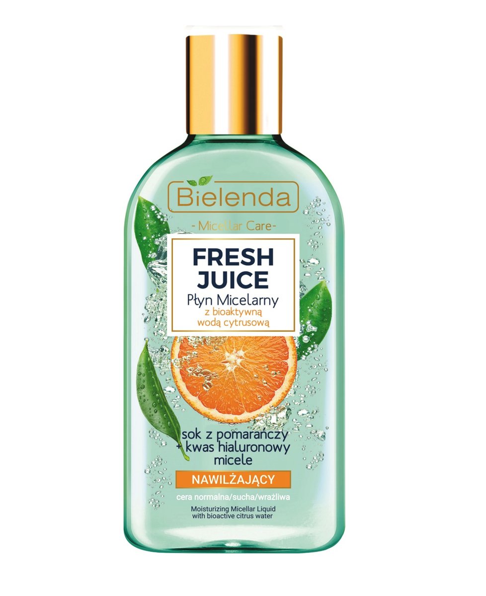 Bielenda Fresh Juice nawilżający płyn micelarny pomarańcza 500ml