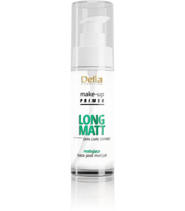 DELIA COSMETICS COSMETICS Baza LONG MATT Pod Makijaż MATUJĄCA 30ML