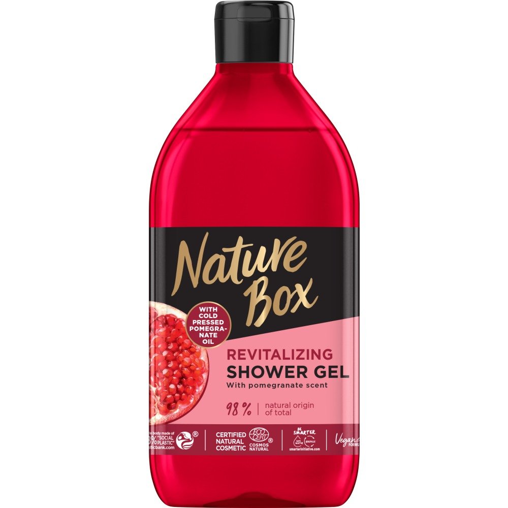 Nature Box Nature Box Shower Gel żel pod prysznic Pomegranate Oil 385ml