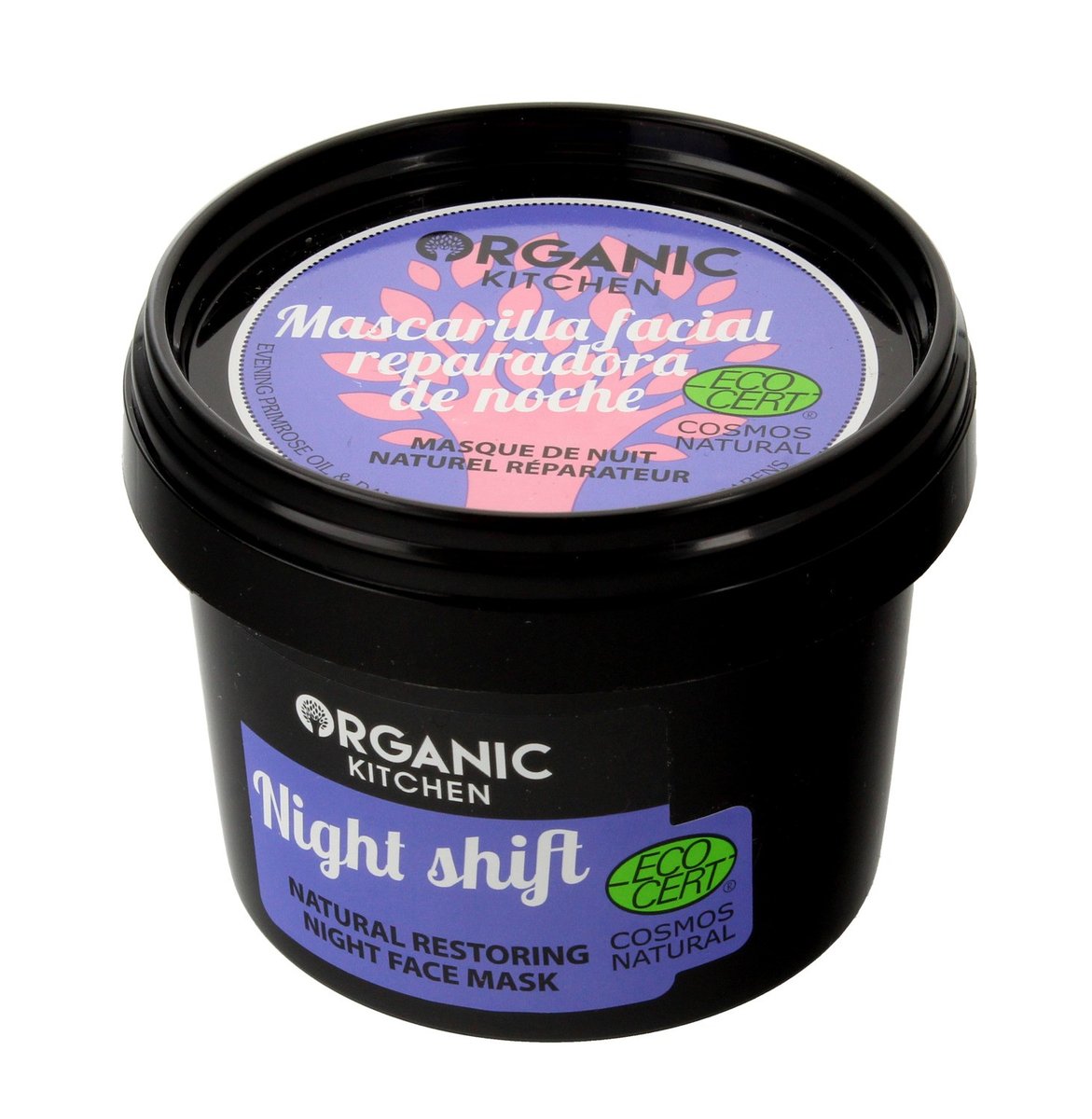 Organic Kitchen Organic Kitchen Nocna zmiana Naturalna regeneracyjna maska do twarzy na noc 100ml