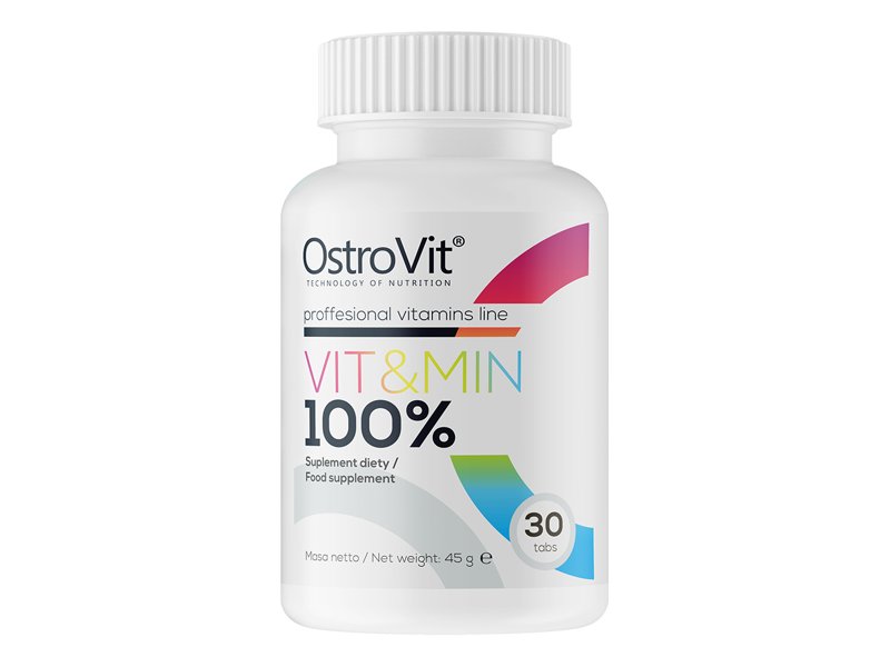 Ostrovit 100% Vit&Min 30 tabs