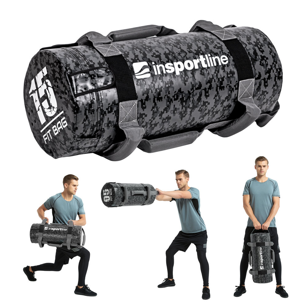 InSportLine SANDBAG WOREK DO ĆWICZEŃ FITBAG 15KG 17893