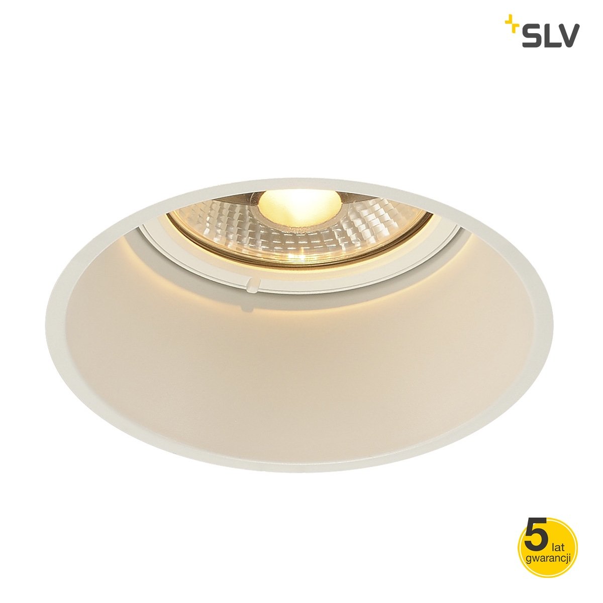 SLV Oprawa wpuszczana HORNT QPAR111 biały mat GU10 max.50W 113171