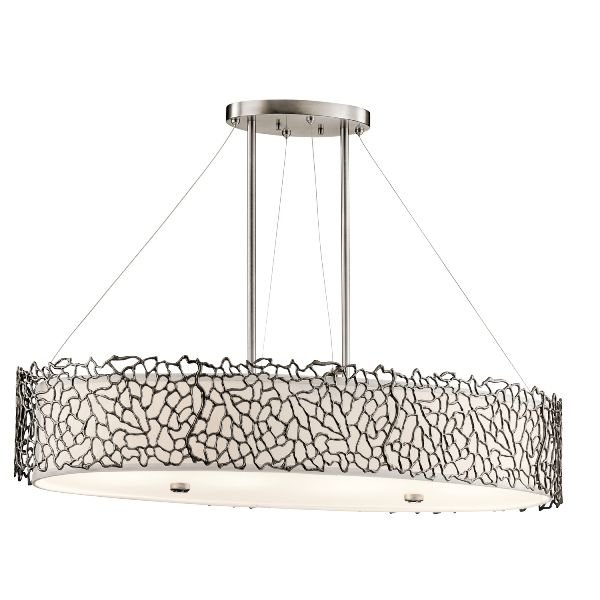 Elstead Lighting Lampa wisząca SILVER CORAL KL/SILCORAL/ISLE - Lighting KL/SILCORAL/ISLE