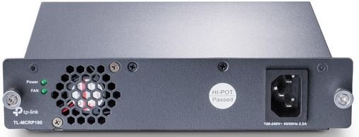 Zasilacz redundantny do obudowy TL-MC1400 TP-LINK MCRP100