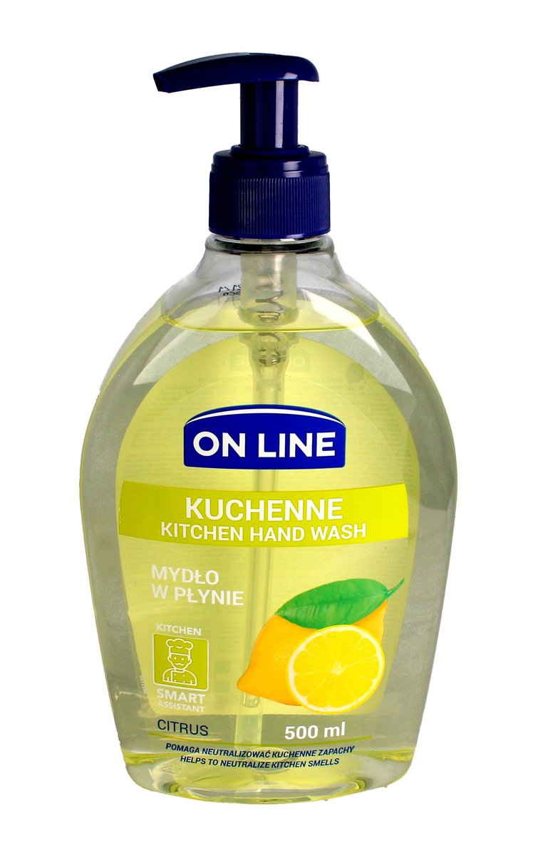 Фото - Мило LINE ON  Kuchenne mydło w płynie antybakteryjne 500 ml 