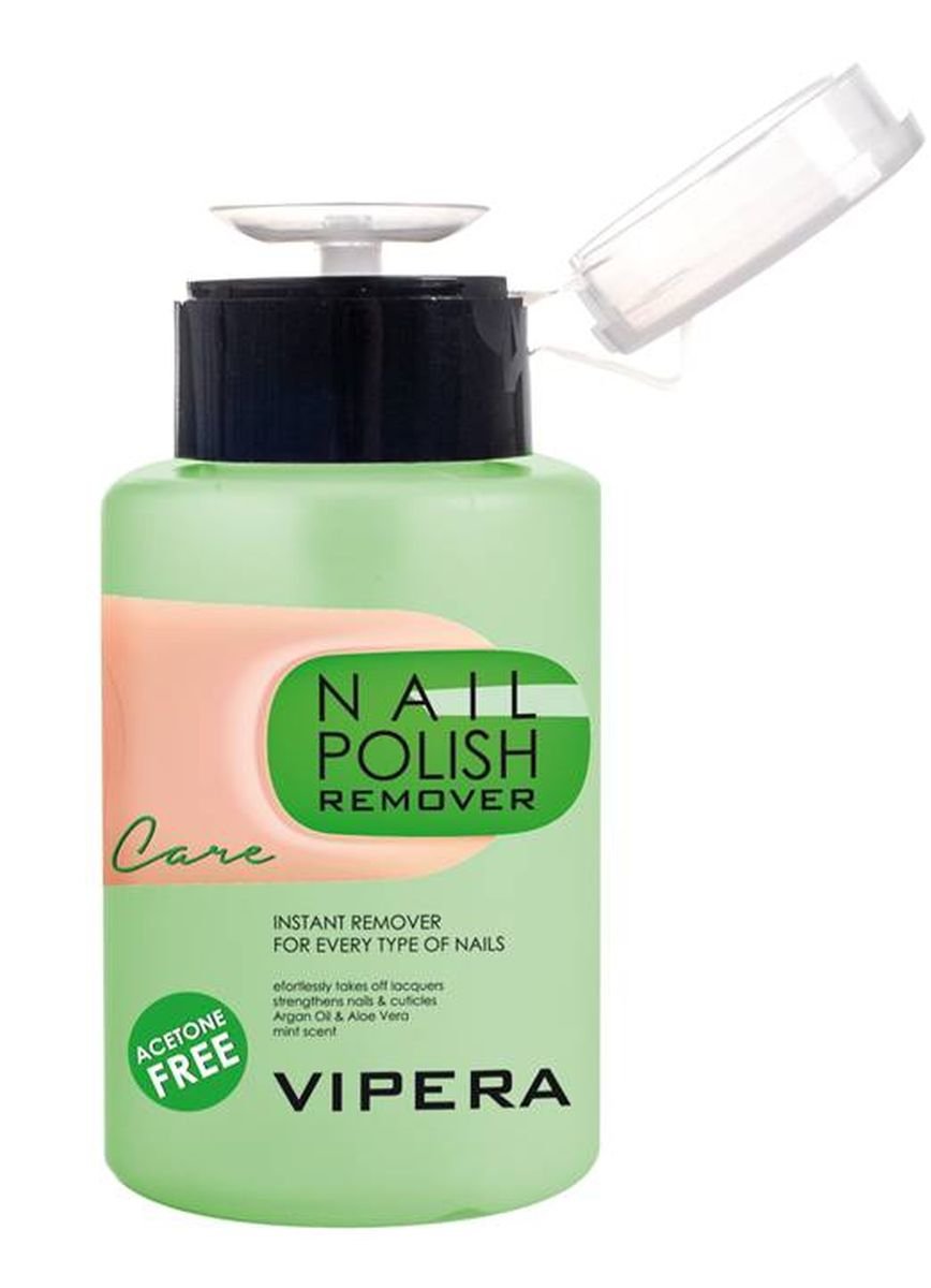 Vipera Nail Polish Remover Care bezacetonowy zmywacz do paznokci 175ml