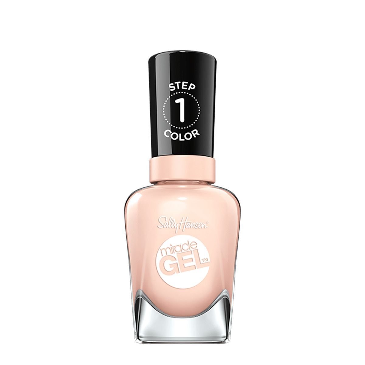Sally Hansen Miracle Gel żelowy lakier do paznokci bez konieczności użycia lampy UV/LED odcień 187 Sheer Happiness 14,7 ml