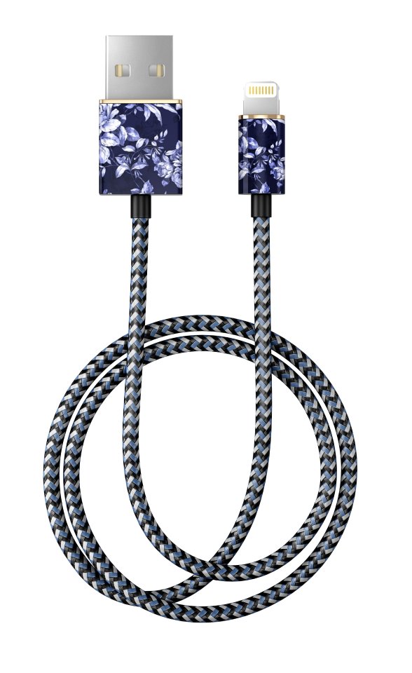 IDEAL IDEAL USB-Lightning Fashion 1 m sailor blue bloom)