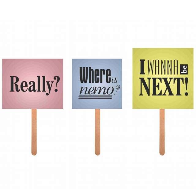 PartyDeco Fotogadżet patyczki 