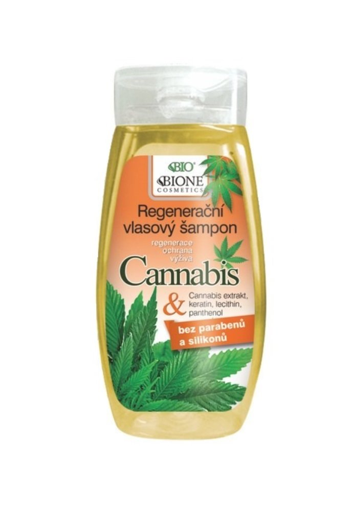 Bione Cosmetics Bio Cannabis regenerująco-odżywczy szampon do włosów 260ml