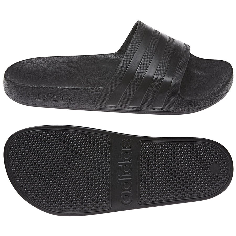 Adidas, Klapki męskie, Adilette Aqua F35553, czarny, rozmiar 43