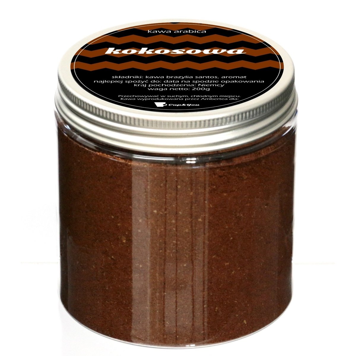 Kawa Arabica mielona smakowa CUP&YOU, kokosowa, 200 g