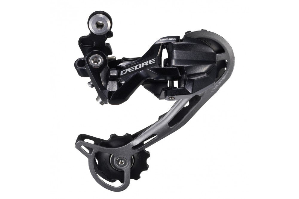 SHIMANO Przerzutka tylna Deore RD-M592 czarny / Ilość biegów: 9 / Mocowanie: rama z hakiem IRDM592SGS