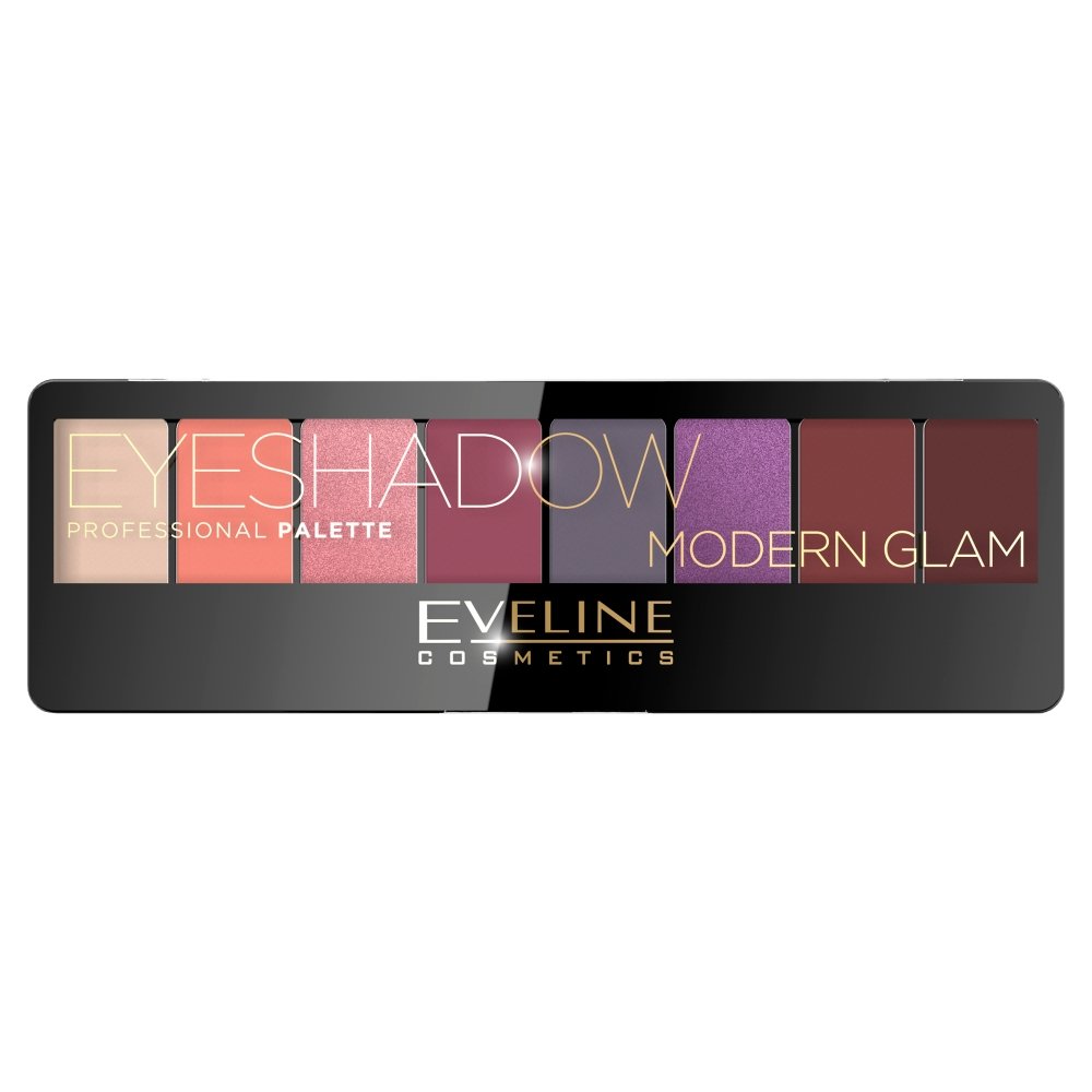 Eveline COSMETICS DYSTRYBUCJA SP. Z O. O. SP. K. Eyeshadow Professional Paleta cieni 02 Modern glam 9,6g