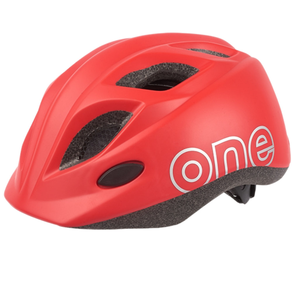 Bobike, Kask rowerowy, One Plus, czerwony, rozmiar XS