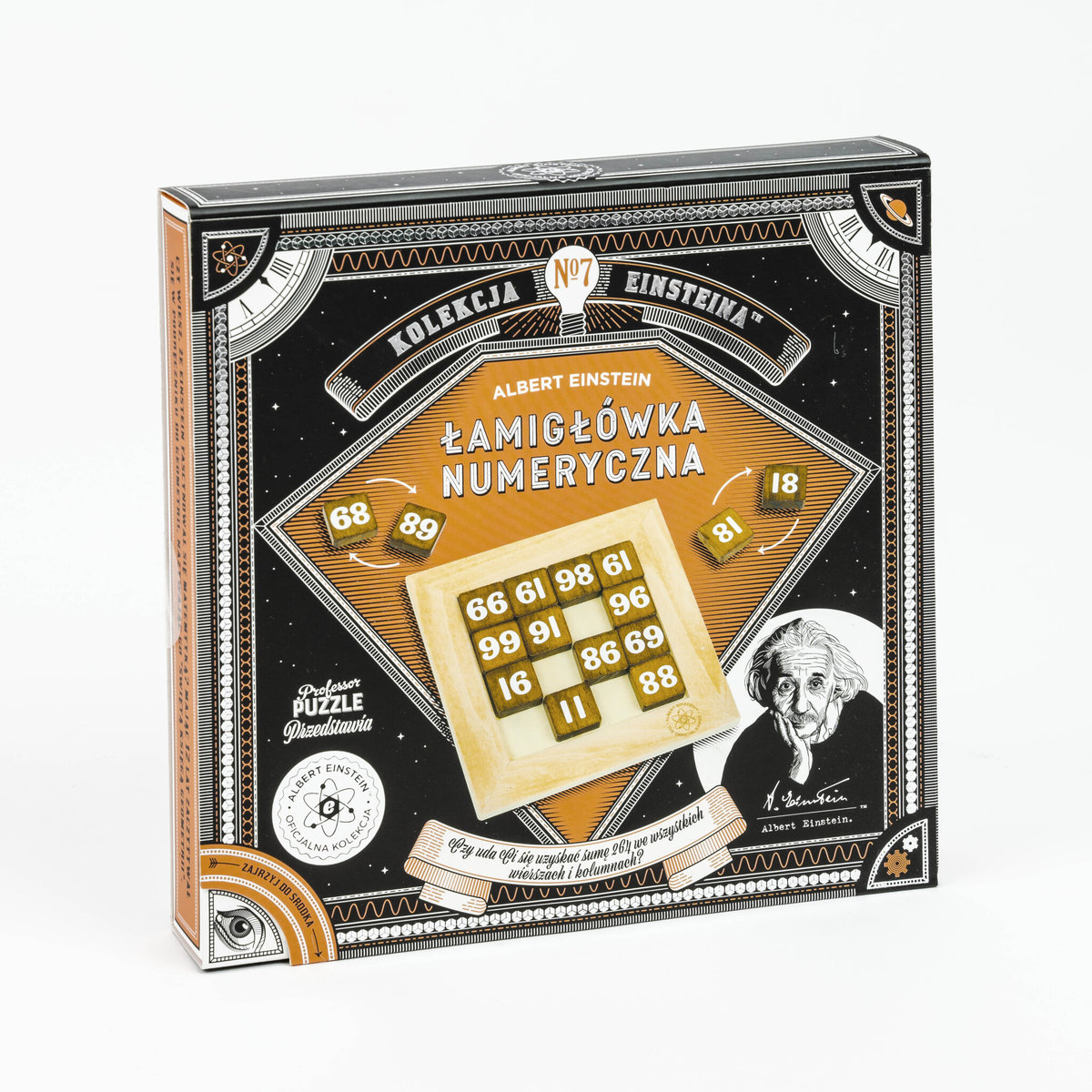 Professor Puzzle, Puzzle numeryczne, Einstein