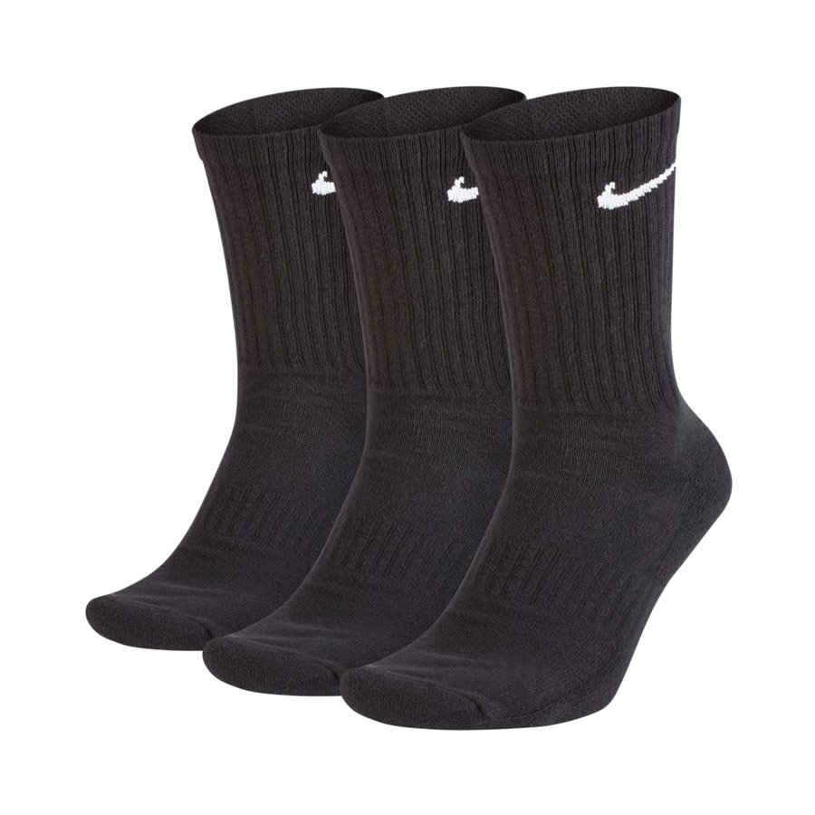 Nike, Skarpetki męskie, 3-pack, Everyday SX7664 010, czarny, rozmiar 34/38