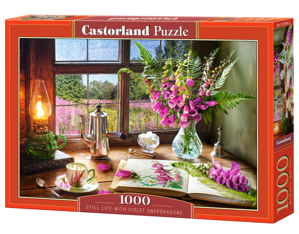 Puzzle 1000 Still Life with Violet Snapdragons