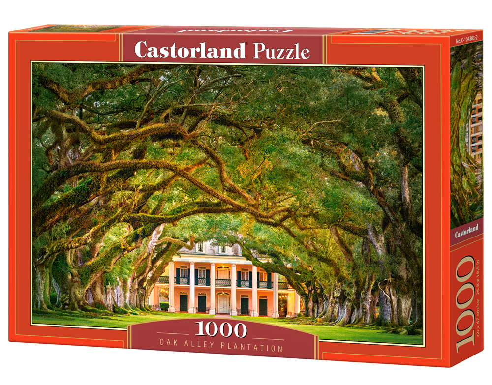 Castorland Puzzle 1000 Oak Alley Plantation