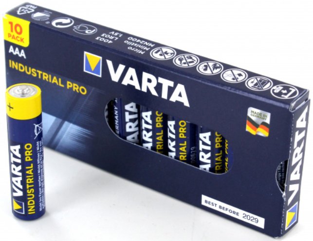 Bateria alk. LR03 VARTA INDUSTRIAL box10