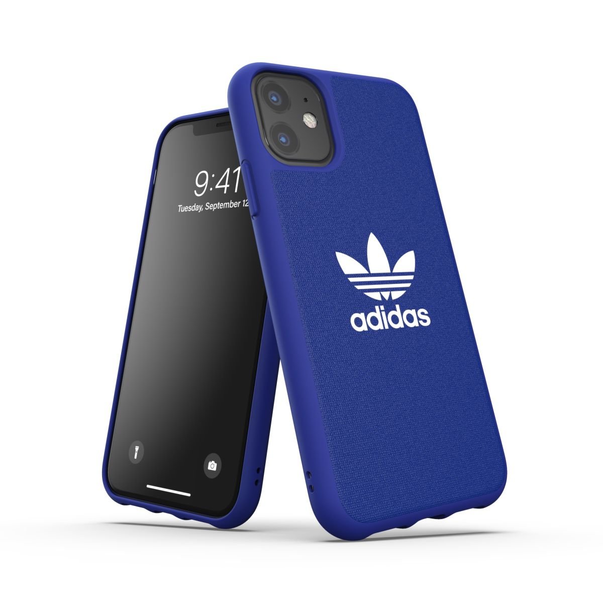 Adidas Moulded Case Canvas iPhone 11 niebieski/blue 36345
