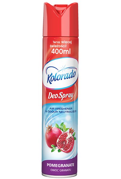 Kolorado Odświeżacz powietrza Deo Spray-Owoc Granatu 400ml Granat 894-uniw