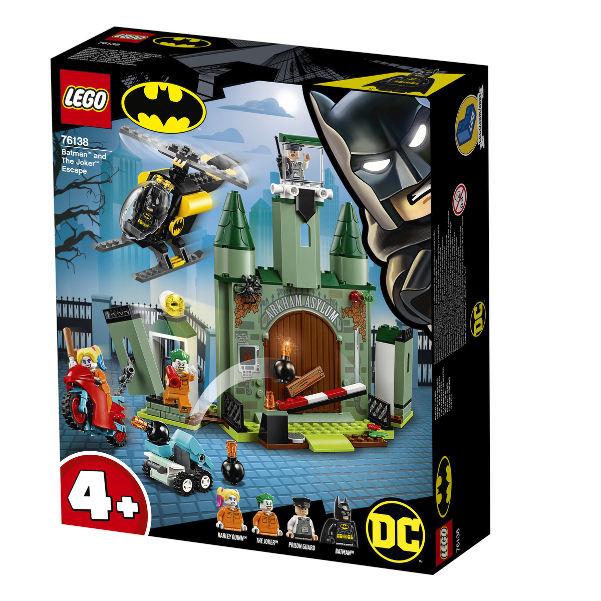 LEGO DC Super Heroes Batman i ucieczka Jokera 76138