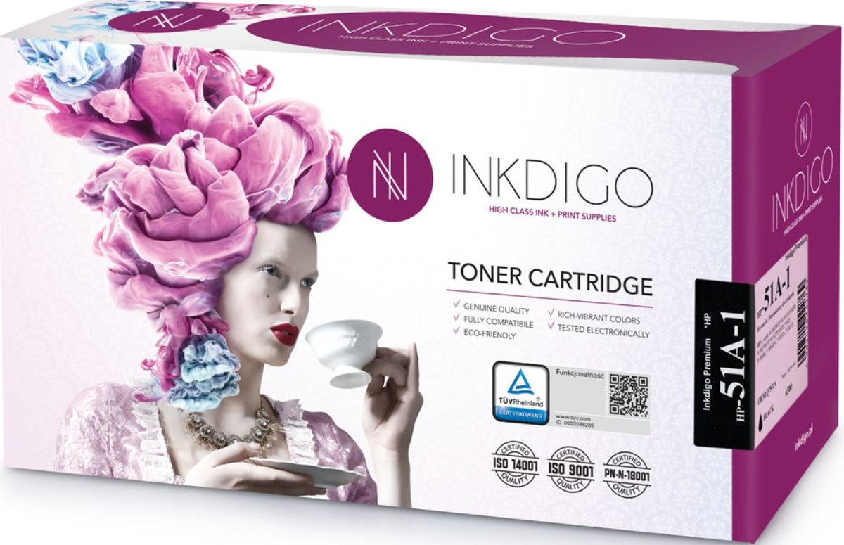 Inkdigo Toner INKDIGO do HP Q7551A Black