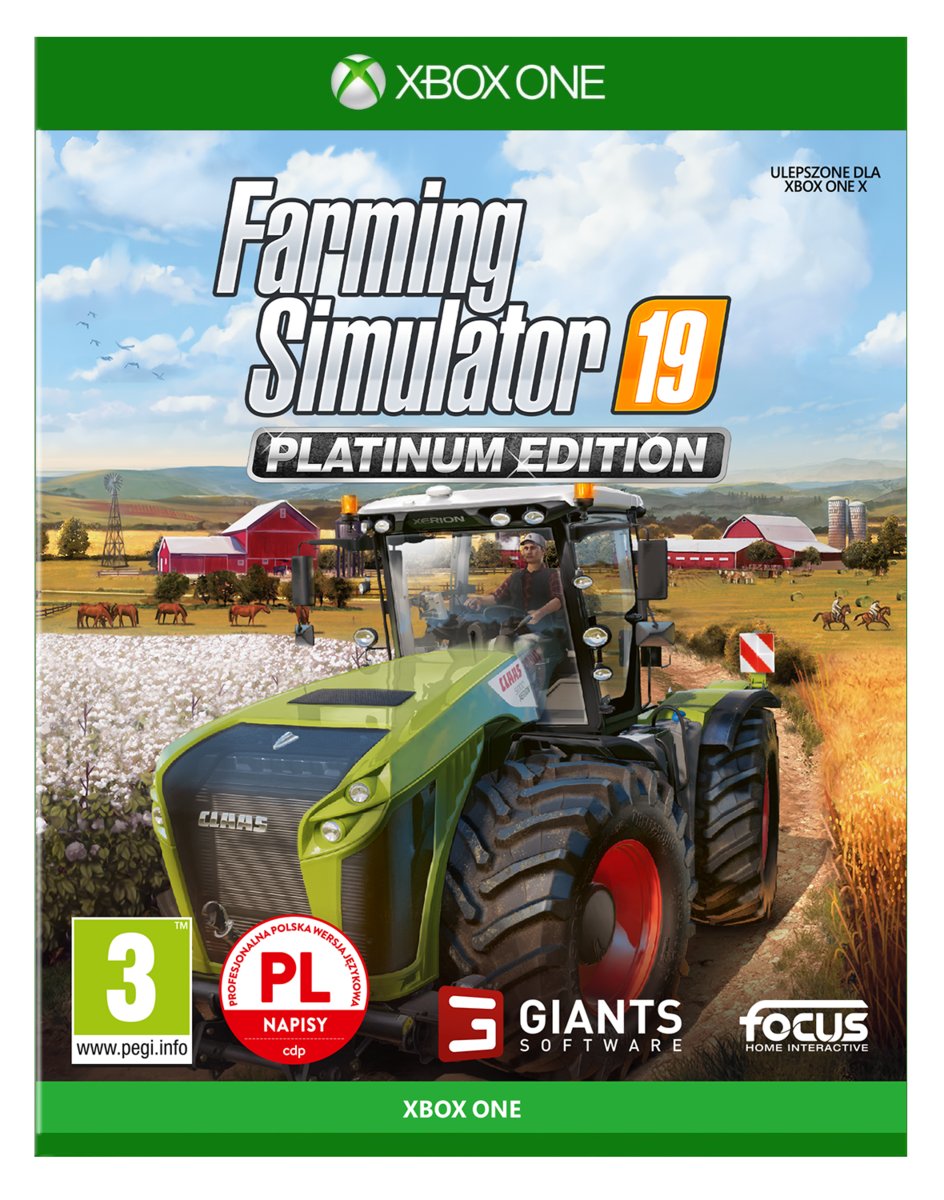 Farming Simulator 19. Edycja Platynowa GRA XBOX ONE