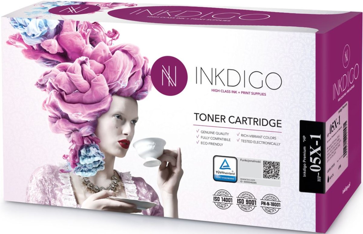 Inkdigo Toner Zamiennik INKDIGO HP 05X (CE505X) Czarny HP-05X-1