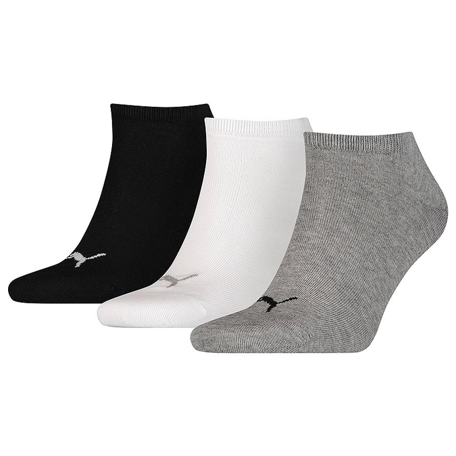 Puma, Skarpety męskie, 3-pack, Sneaker Plain 3P 261080001 882, czarny, rozmiar 39/42