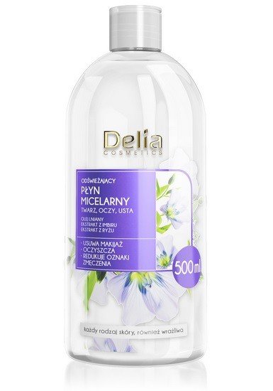 Delia ODŚWIEŻAJĄCY PŁYN MICELARNY 500ML