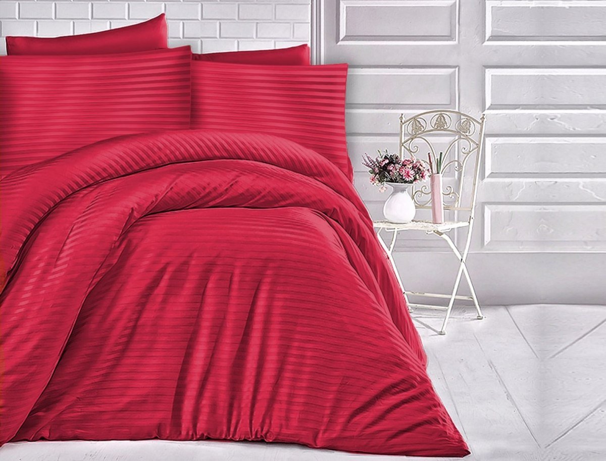 Darymex Pościel satynowa Vivario Red 180x200 dx-180-psc-cgrd
