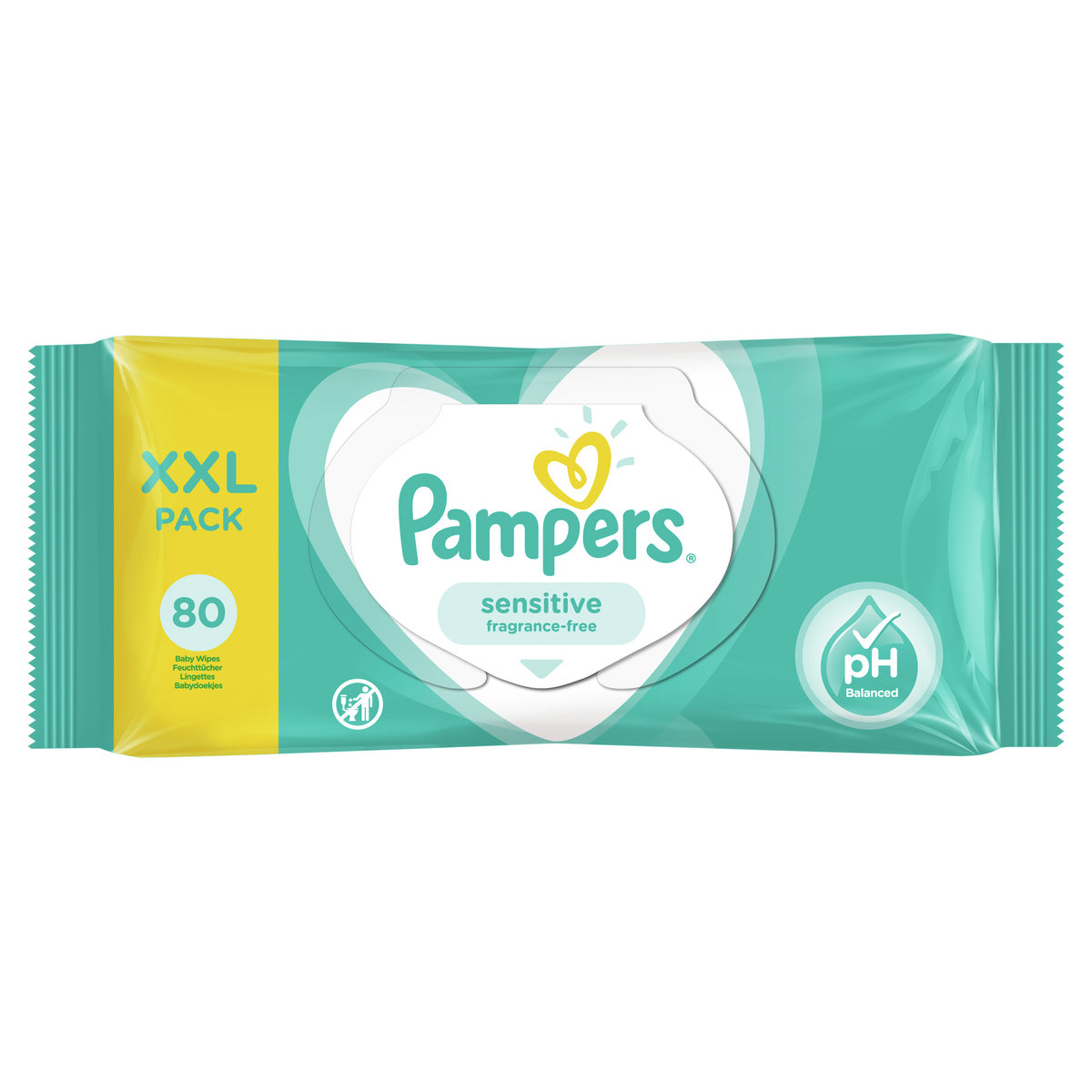 PAMPERS Chusteczki Sensitive 80szt 8001841041421