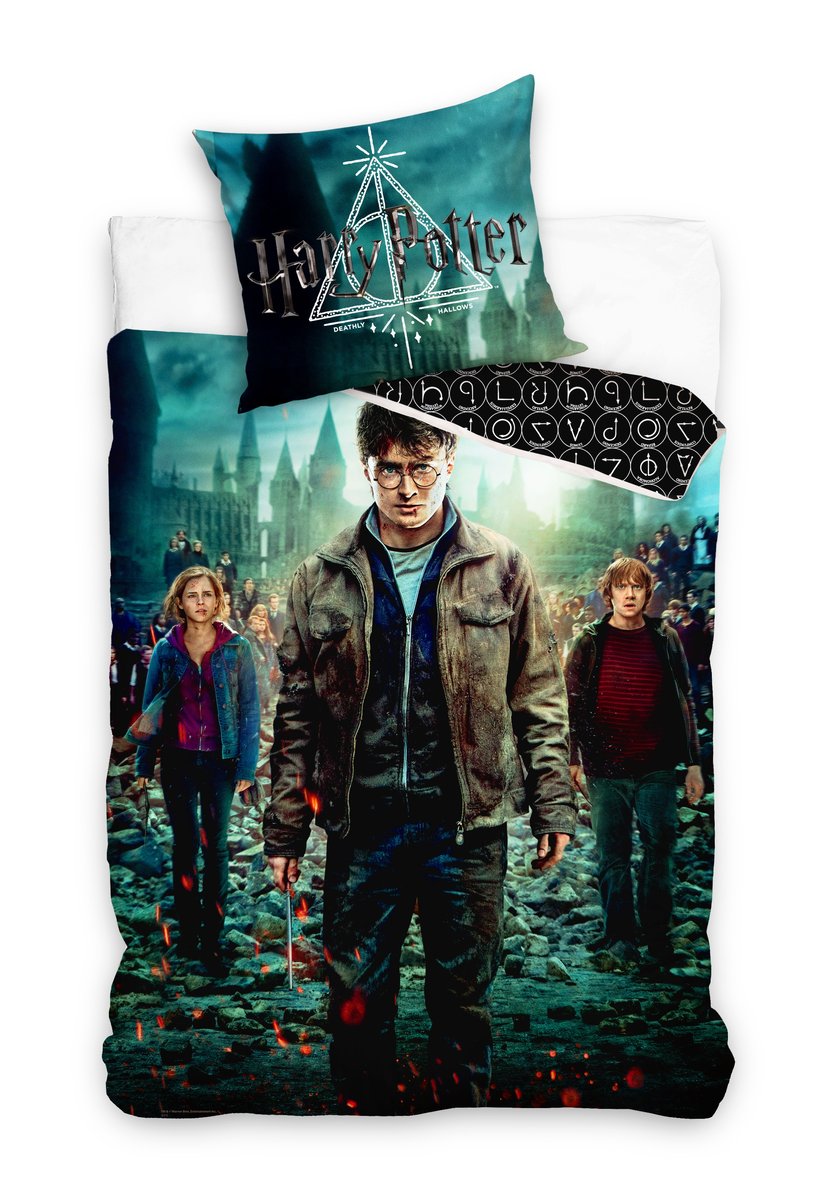 Harry Potter Komplet pościeli bawełnianej 4Y37AC 4Y37AC SAM  One size