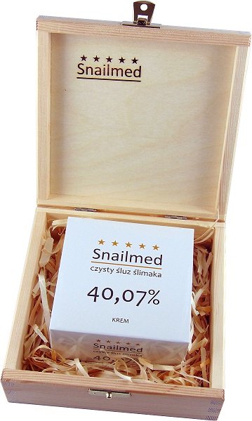 Snailmed SNAILMED Czysty Śluz Ślimaka 40,07% - Krem Superaktywny - Słoiczek E7A3-36531